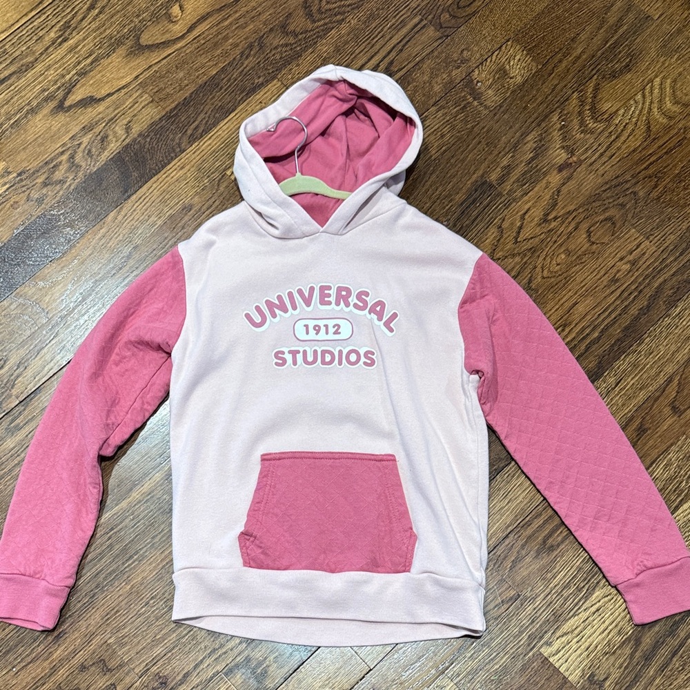Universal Two-Tone Pink Youth Hoodie
